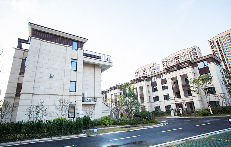 浙江嘉善华夏幸福孔雀城 空气能热水机项目